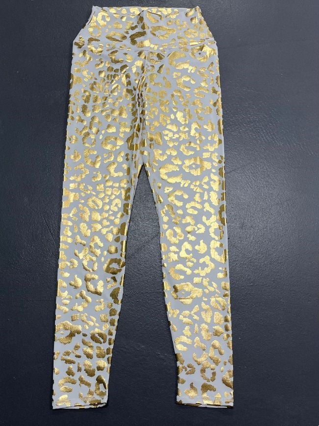 Leopard Print High Waist Yoga Pants