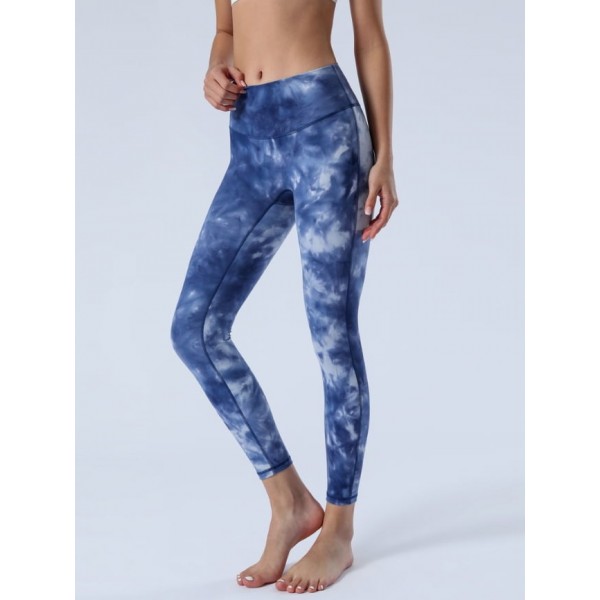 Tie Dye High Waist Sports Yoga Pants