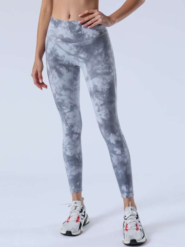 Tie Dye High Waist Sports Yoga Pants