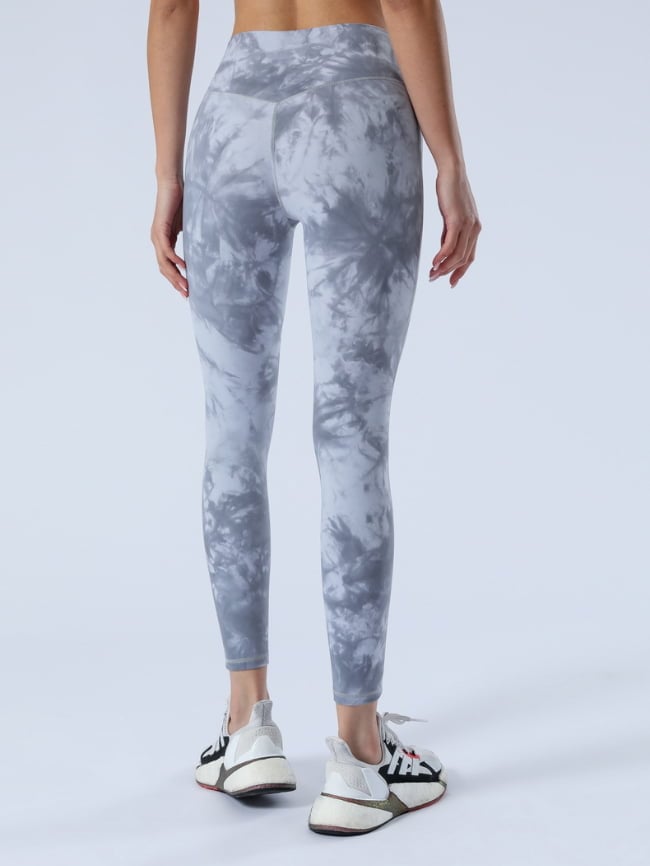 Tie Dye High Waist Sports Yoga Pants