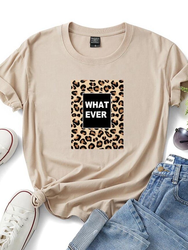 Chic Casual Leopard T-Shirt