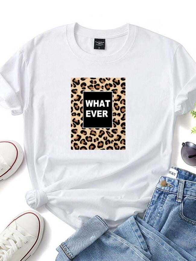 Chic Casual Leopard T-Shirt