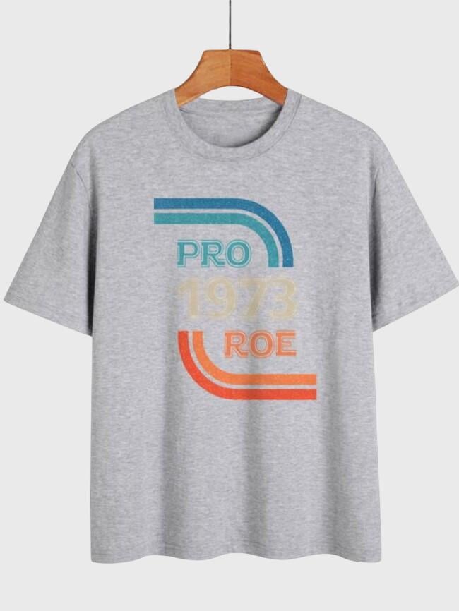 PRO 1973 ROE Print Short Sleeve T-Shirt