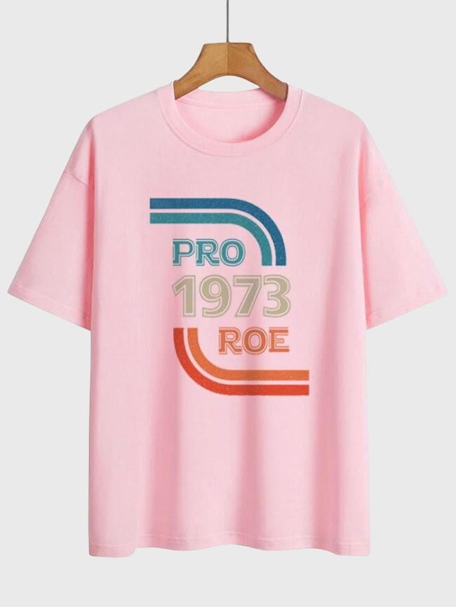 PRO 1973 ROE Print Short Sleeve T-Shirt