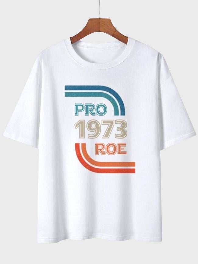 PRO 1973 ROE Print Short Sleeve T-Shirt