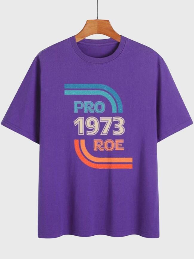 PRO 1973 ROE Print Short Sleeve T-Shirt