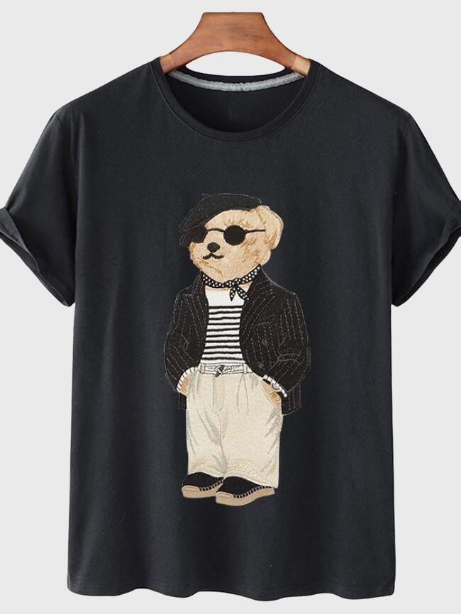 Vintage Bear Graphic T-Shirt