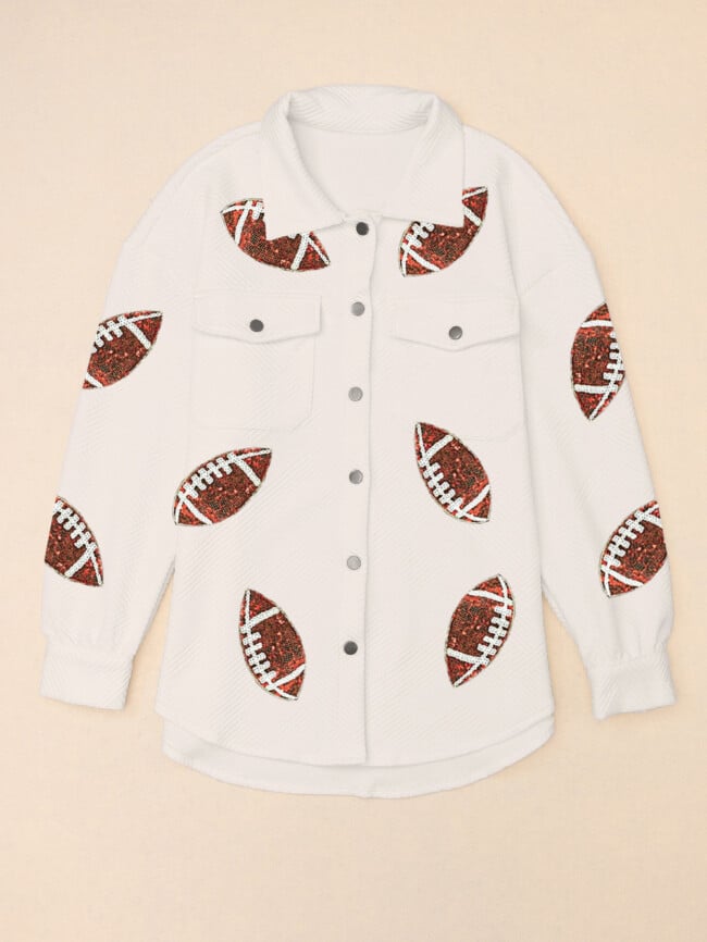 rugby patchwork jacket